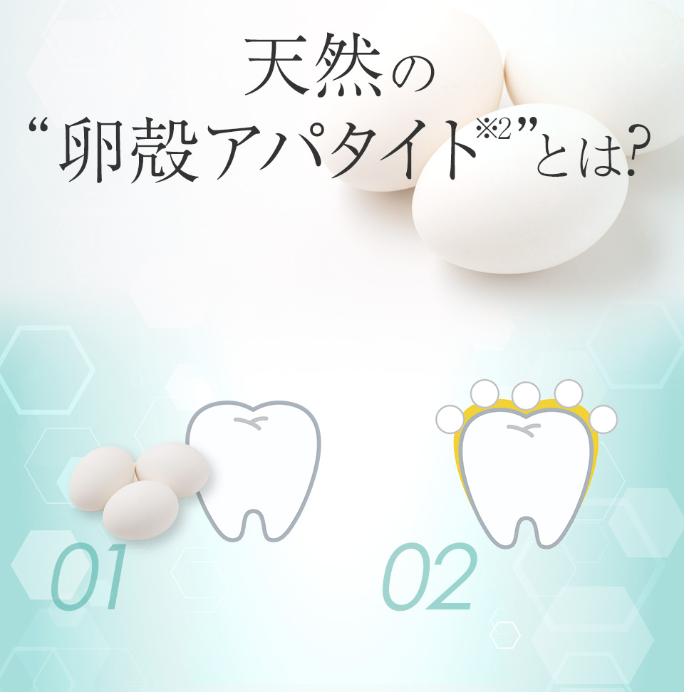 天然の”卵殻アパタイト”とは？